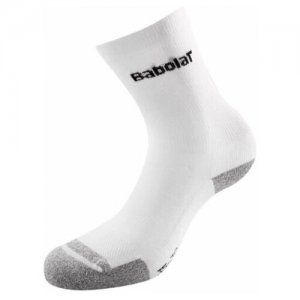 Носки спортивные Socks Free Slyde White 45S1039, 47/50 Babolat. Цвет: белый/серый