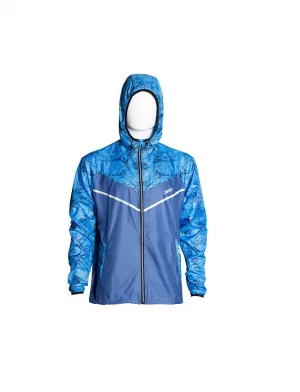 Ветровка мужская Windproof jacket голубая S KV+. Цвет: голубой