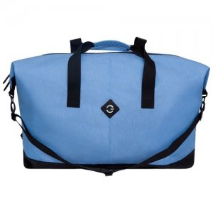 Классическая дорожная сумка для путешествий, спортзала или бассейна: практичная — долго прослужит TD-25-3/3 Grizzly. Цвет: синий