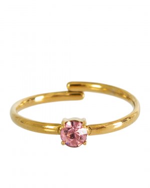 Открытое кольцо Marina Fossati. Цвет: золотой+розовый
