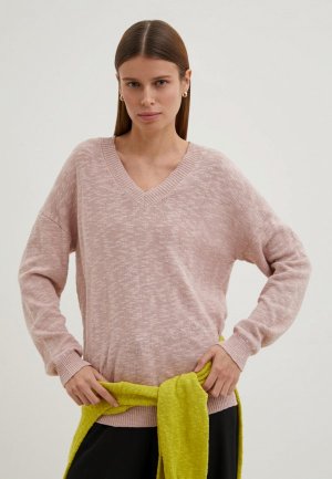 Пуловер Finn Flare. Цвет: розовый