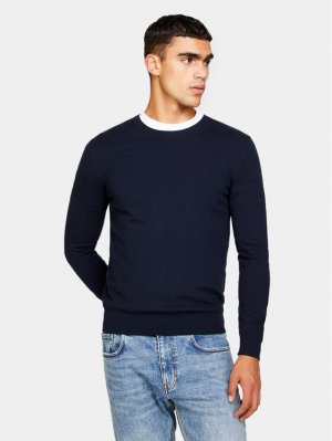 Облегающий свитер , синий Sisley