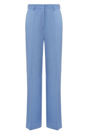 Шерстяные брюки Dries Van Noten. Цвет: синий