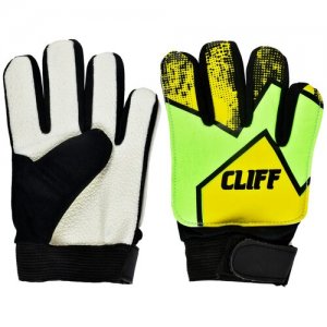 Вратарские перчатки , размер 7, желтый, черный Cliff. Цвет: желтый/зеленый