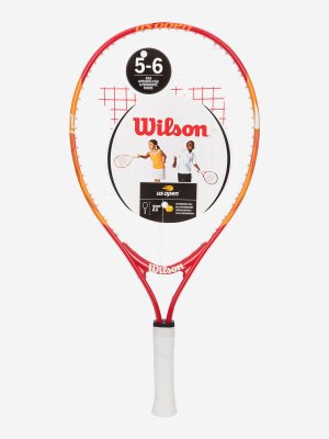 Ракетка для большого тенниса детская US Open 21, Оранжевый Wilson. Цвет: оранжевый