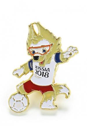 Значок 2018 FIFA World Cup Russia™ FI029DUBAGT2. Цвет: золотой