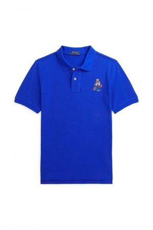 Рубашка-поло из детской шерсти , синий Polo Ralph Lauren