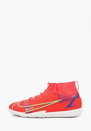 Бутсы зальные Nike JR SUPERFLY 8 ACADEMY IC. Цвет: красный