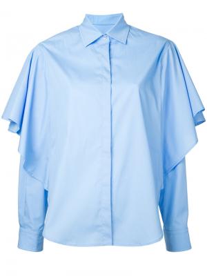 Многослойная рубашка Co-Mun. Цвет: синий