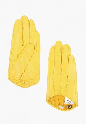Перчатки Pitas. Цвет: желтый