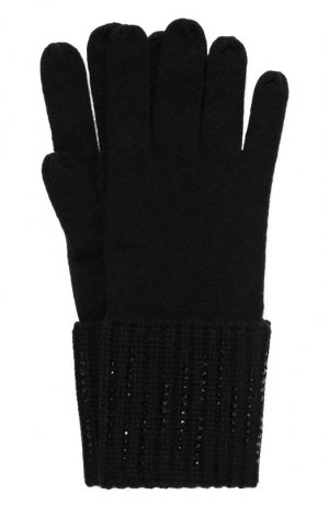 Кашемировые перчатки William Sharp. Цвет: чёрный
