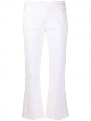 Расклешенные брюки Dondup. Цвет: белый