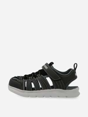 Сандалии для мальчиков C_Flex Sandal 2.0, Черный Skechers. Цвет: черный