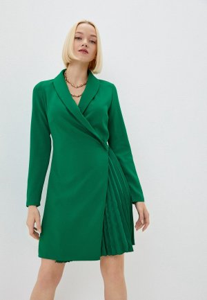 Платье Elsi. Цвет: зеленый
