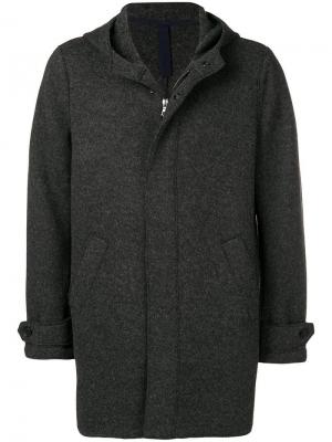 Однобортное приталенное пальто Harris Wharf London
