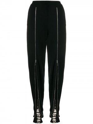 Трикотажные спортивные брюки на молнии Stella McCartney. Цвет: черный
