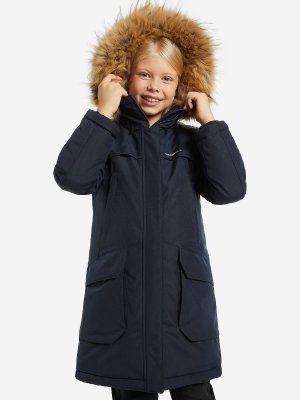 Куртка утепленная для девочек , Синий, размер 152 Merrell. Цвет: синий