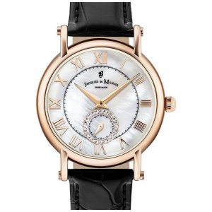 Наручные часы , белый, серебряный Jacques du Manoir. Цвет: белый