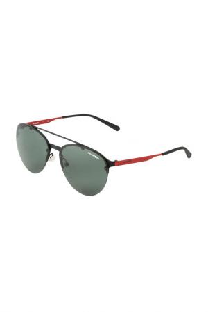 Очки солнцезащитные Arnette. Цвет: black rubber