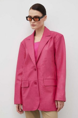 Кожаная куртка , розовый 2NDDAY