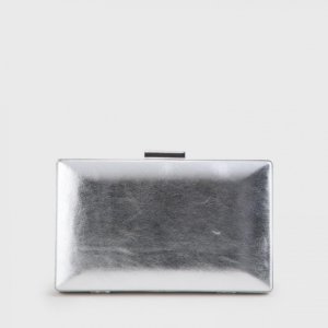 Женская сумка клатч , серебряная Buffalo bags. Цвет: серебряный
