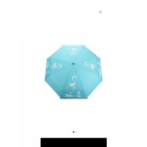 Зонт , голубой Dolphin. Цвет: голубой