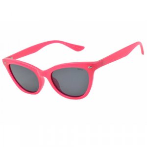Солнцезащитные очки K2208, черный, розовый Invu. Цвет: розовый/черный