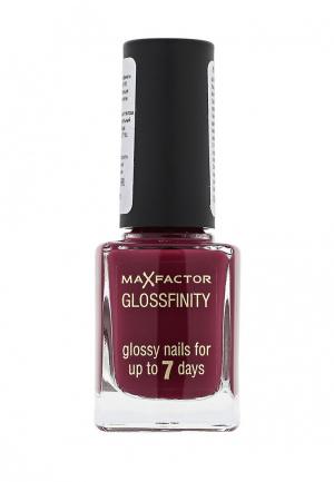 Лак для ногтей Max Factor Glossfinity, 160 тон rasberry blush. Цвет: бордовый