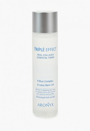 Тоник для лица Aronyx Тройной эффект, с морским коллагеном, 150 мл. Цвет: прозрачный