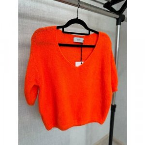Пуловер , размер Unica, оранжевый JOLEEN. Цвет: оранжевый