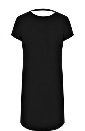 Приталенное мини-платье с открытой спиной Helmut Lang. Цвет: чёрный