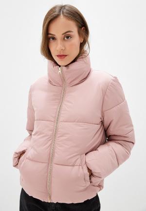 Куртка спортивная Jacqueline de Yong. Цвет: розовый