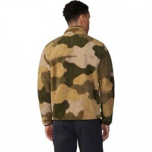 Флисовый пуловер с принтом HiCamp мужской , цвет Sandstorm Flagstone Camo Print Mountain Hardwear