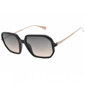 Солнцезащитные очки MO0087, черный, коричневый Max & Co.. Цвет: коричневый/серый/черный-серый/черный