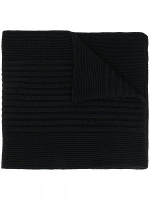 Ribbed knit scarf Canada Goose. Цвет: черный