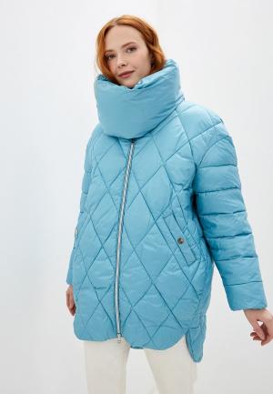 Куртка утепленная Odri Mio. Цвет: голубой