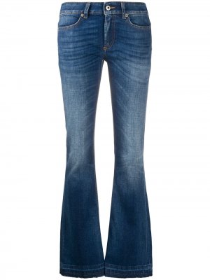 Расклешенные джинсы с заниженной талией Dondup. Цвет: синий