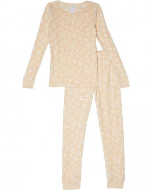 Пижамный комплект Brushed rmal Two-Piece Sets, цвет Soft Leo Calvin Klein