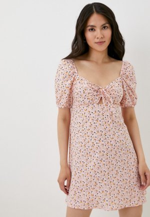 Платье Noun. Цвет: розовый