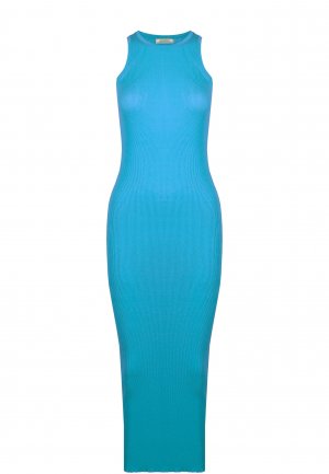 Платье NINA RICCI. Цвет: голубой