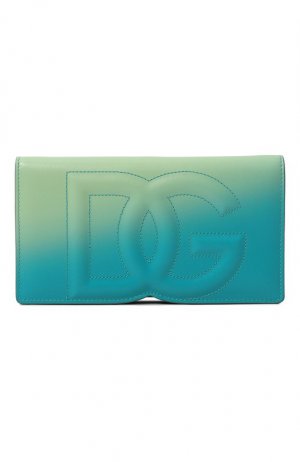 Сумка DG Logo Dolce & Gabbana. Цвет: голубой