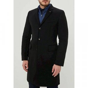 Пальто , размер 54/170, черный Berkytt. Цвет: черный