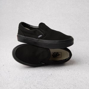 Обувь для скейтбординга Slip-On - Little Kid, черный Vans