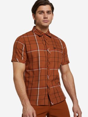 Рубашка с коротким рукавом мужская , Оранжевый Northland. Цвет: оранжевый
