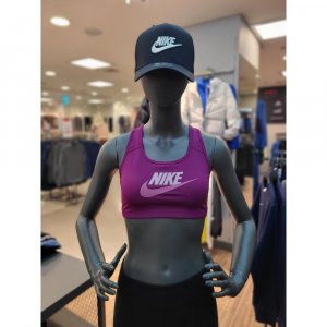 Спортивный бюстгальтер [NC Fix] Dri Fit со средней поддержкой и графикой, фиолетовый NKBR39W01510 Nike