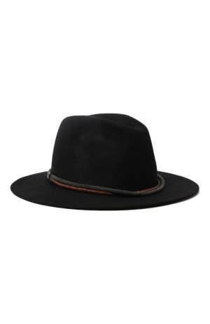 Фетровая шляпа Brunello Cucinelli. Цвет: синий