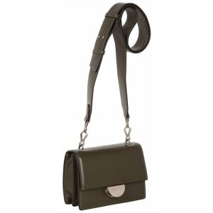 Женская сумка , на плечо, экокожа, удобная сумка, кросс-боди 19 x 15 7 Pola. Цвет: черный