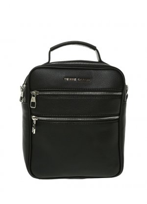 Черная мужская сумка-портфель Pierre Cardin