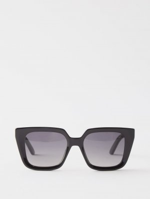 Квадратные солнцезащитные очки diormidnight s1i из ацетата DIOR, черный Dior