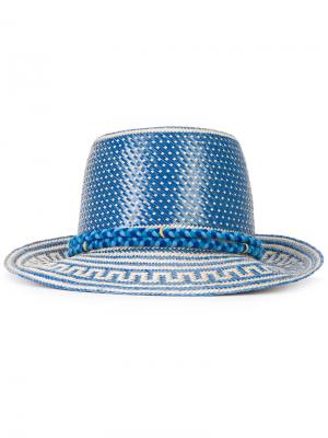 Шляпа Stela Yosuzi. Цвет: синий